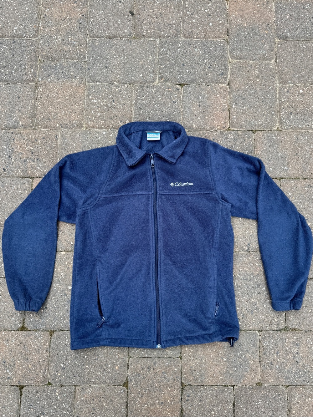 Men’s Navy Columbia Fleece Jacket